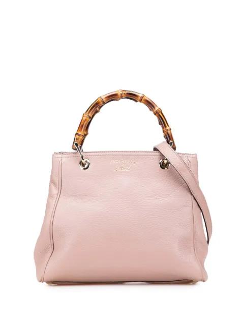 2000-2015 Small Calfskin Bamboo Shopper satchel by GUCCI 