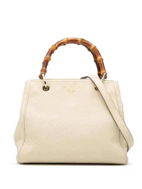 2000-2015 Small Calfskin Bamboo Shopper satchel by GUCCI 
