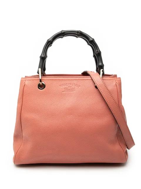 2000-2015 Small Calfskin Bamboo Shopper satchel by GUCCI 