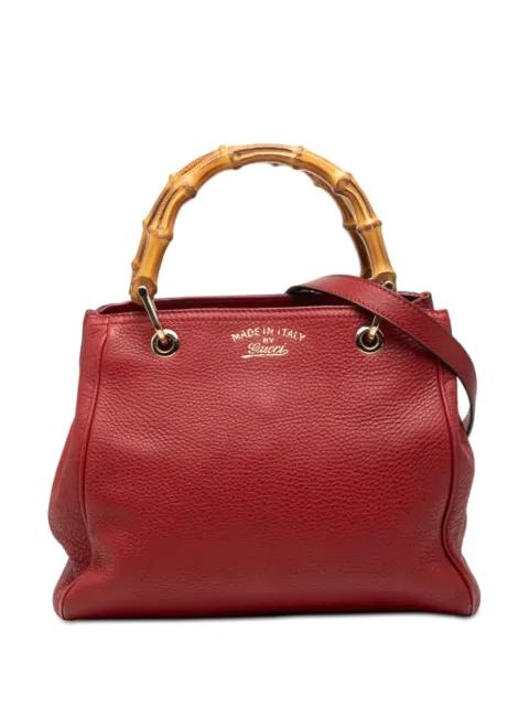 2000-2015 Small Calfskin Bamboo Shopper satchel by GUCCI 