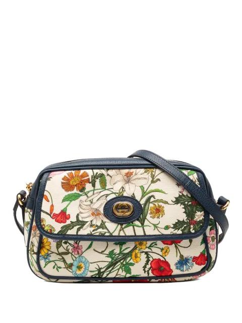 2000-2015 Small Canvas Flora crossbody bag by GUCCI 