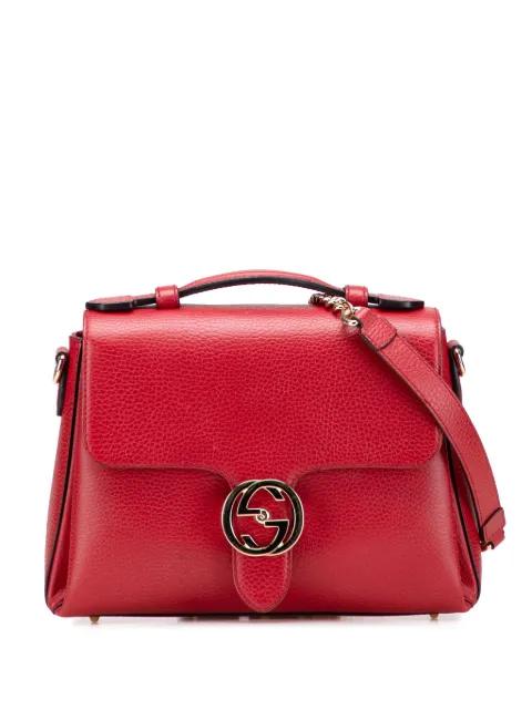 2000-2015 Small Dollar Calf Interlocking G satchel by GUCCI 
