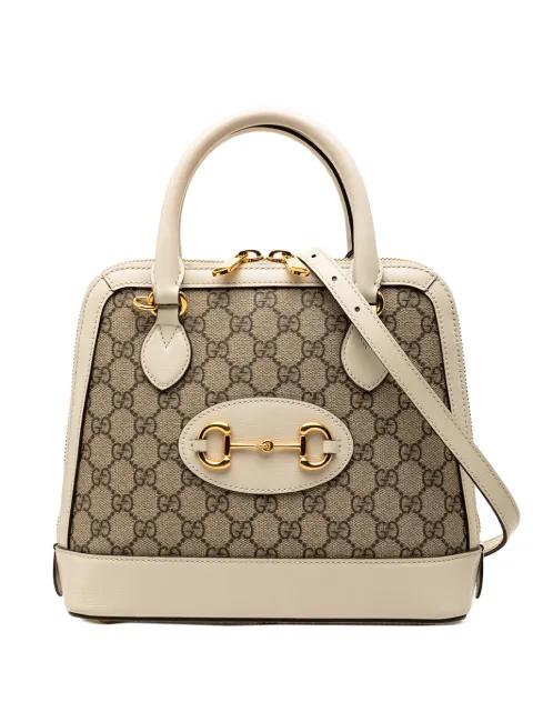 2000-2015 Small GG Supreme Horsebit 1955 satchel by GUCCI 