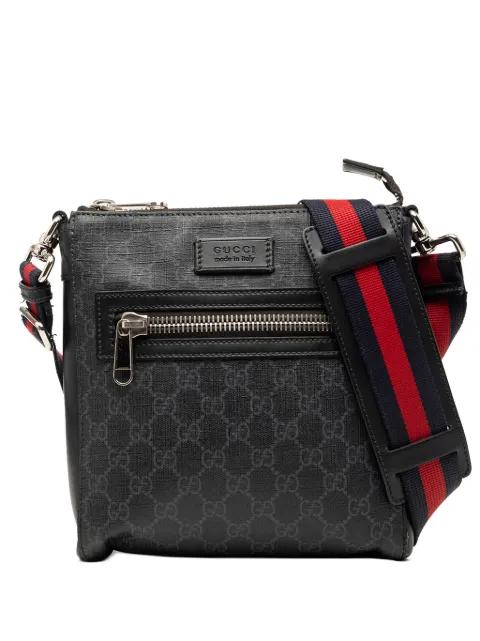 2000-2015 Small GG Supreme Web Messenger Bag crossbody bag by GUCCI 