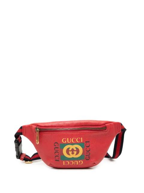 2000-2015 Small Leather Logo belt bag by GUCCI 