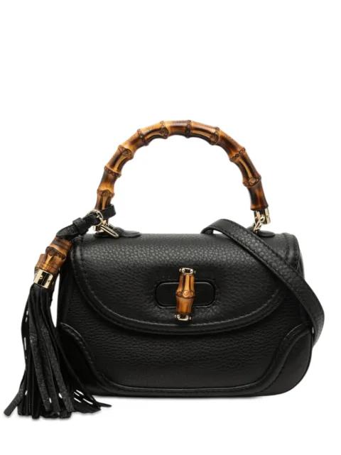 2000-2015 Small Leather New Bamboo Satchel handbag by GUCCI 