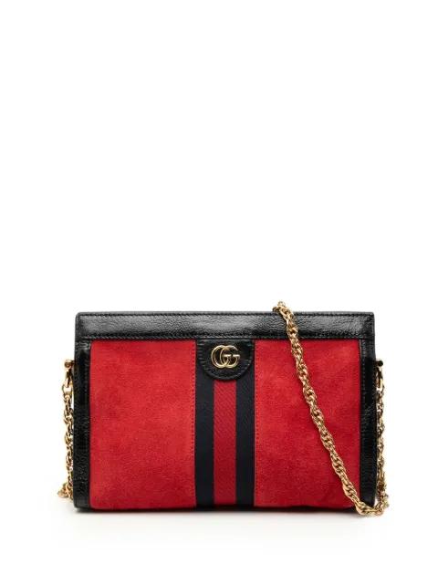 2000-2015 Small Suede Ophidia Chain crossbody bag by GUCCI 