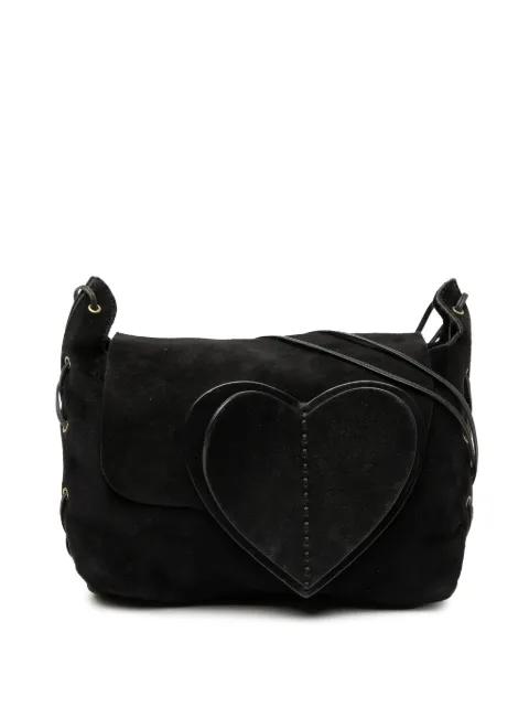 2000-2015 Suede Heart crossbody bag by GUCCI 
