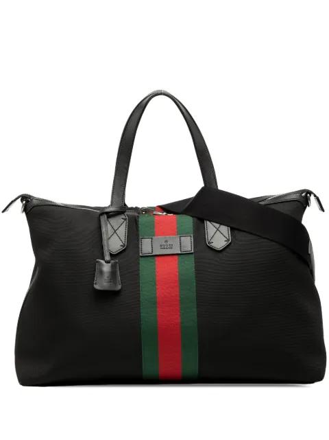 2000-2015 Techno Canvas Web travel bag by GUCCI 