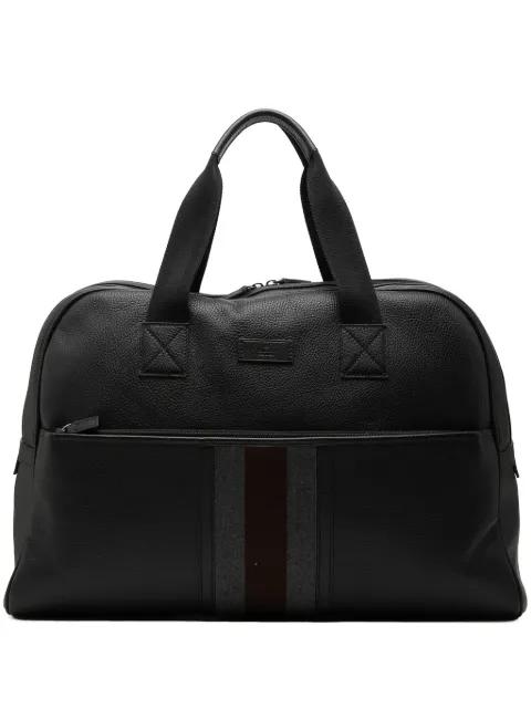 2000-2015 Web Leather travel bag by GUCCI 