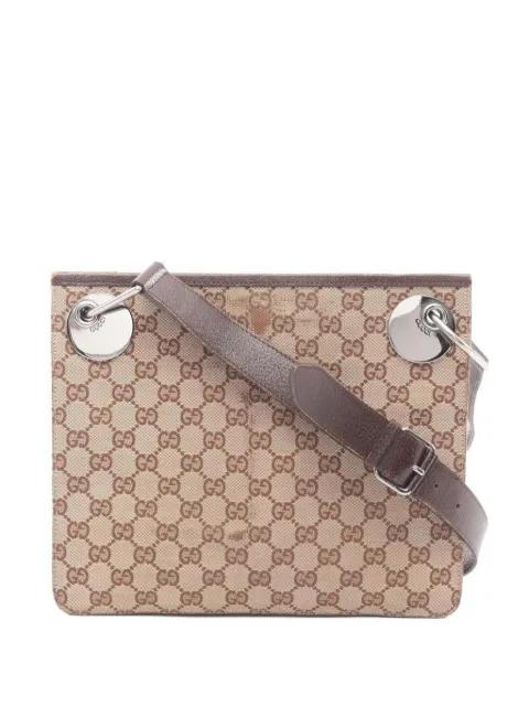 2000s GG canvas shoulder bag by GUCCI 