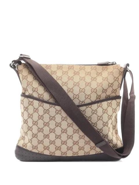 2000s GG canvas shoulder bag by GUCCI 