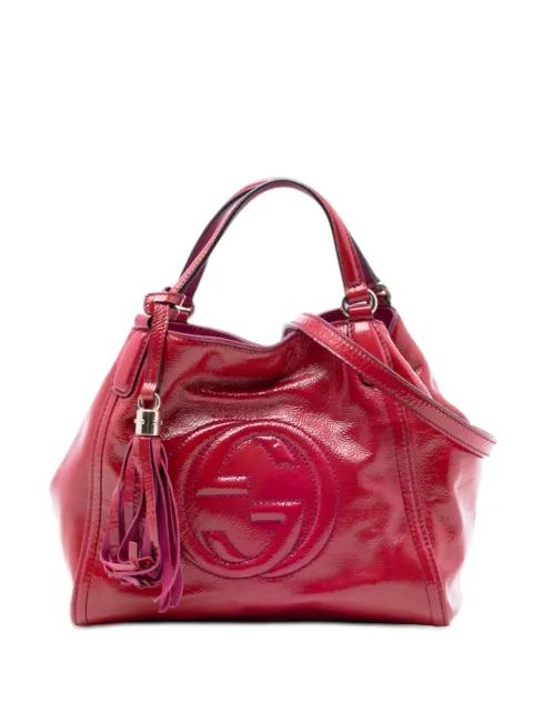 2015-2025 Small Patent Soho satchel by GUCCI 