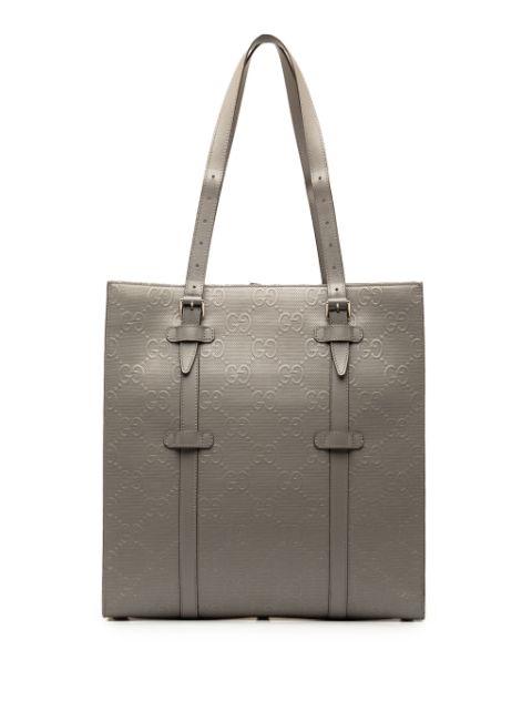 2016-2023 GG Embossed Leather Vertical tote bag by GUCCI 