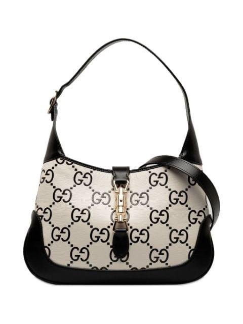 2016-2023 Small GG Print Leather Jackie 1961 Bag satchel by GUCCI