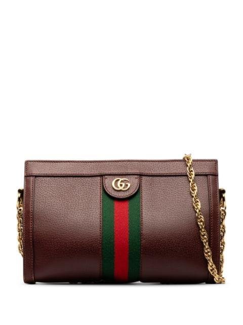 2016-2023 Small Ophidia Leather Chain crossbody bag by GUCCI