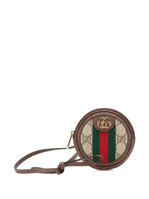 2016-2024 Mini GG Supreme Ophidia Round Neck Pouch shoulder bag by GUCCI 