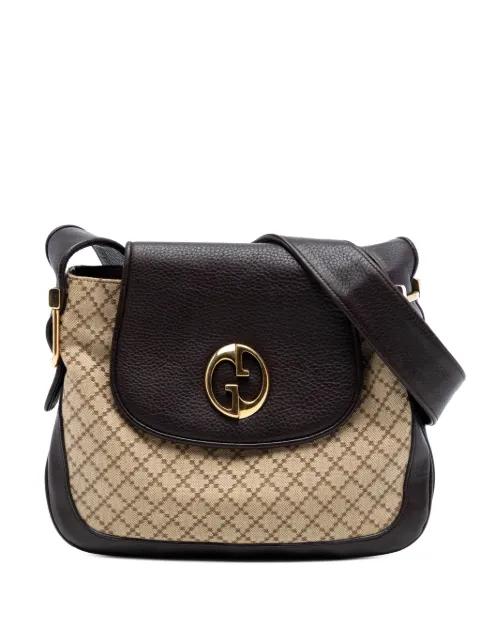 2016-2025 Diamante Canvas 1973 shoulder bag by GUCCI 