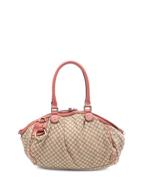 2016-2025 Diamante Canvas Sukey satchel by GUCCI 