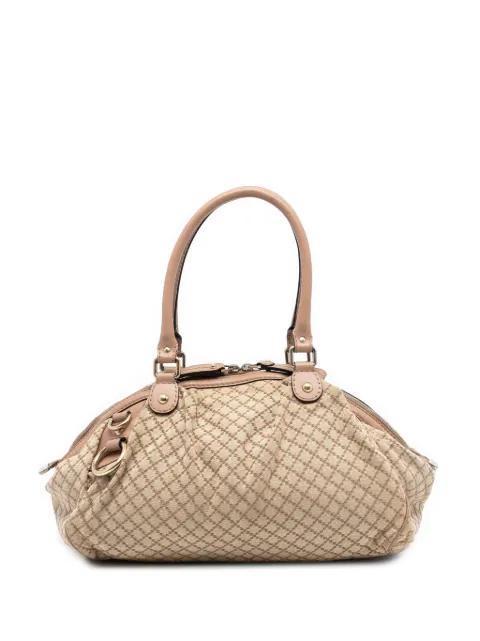 2016-2025 Diamante Canvas Sukey satchel by GUCCI 