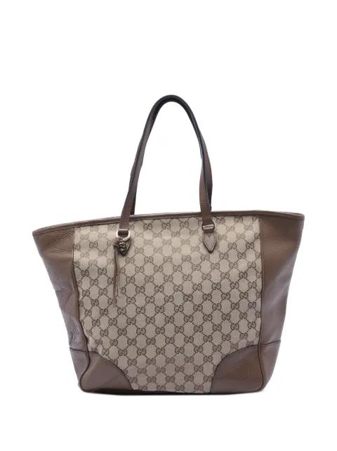 2016-2025 GG Canvas Bree Zippered tote bag by GUCCI 