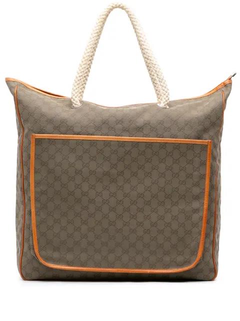 2016-2025 GG Canvas Rope tote bag by GUCCI 