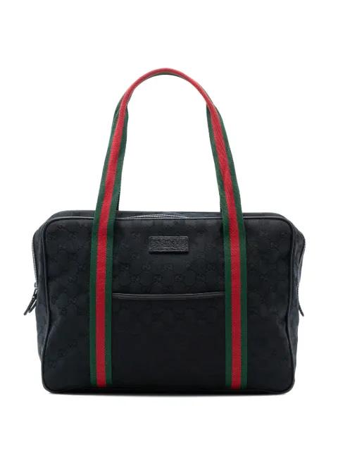 2016-2025 GG Canvas Web business bag by GUCCI 