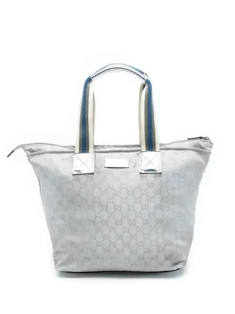 2016-2025 GG Canvas Web tote bag by GUCCI 