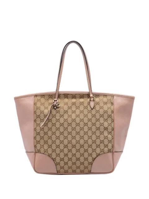 2016-2025 GG Canvas and Leather Bree tote bag by GUCCI 