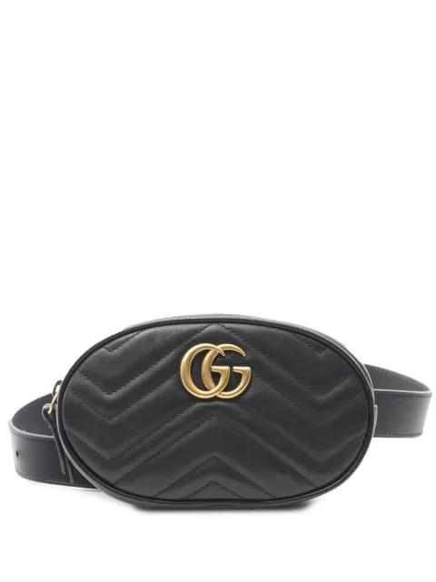 2016-2025 GG Marmont Matelasse Leather belt bag by GUCCI 