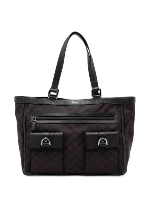 2016-2025 GG Nylon Abbey D Ring Pocket tote bag by GUCCI 