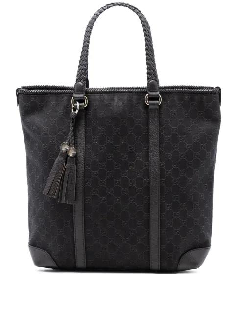 2016-2025 Large GG Denim Marrakech tote bag by GUCCI 