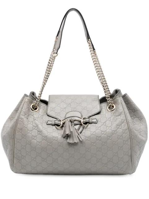 2016-2025 Large Guccissima Emily Chain shoulder bag by GUCCI 