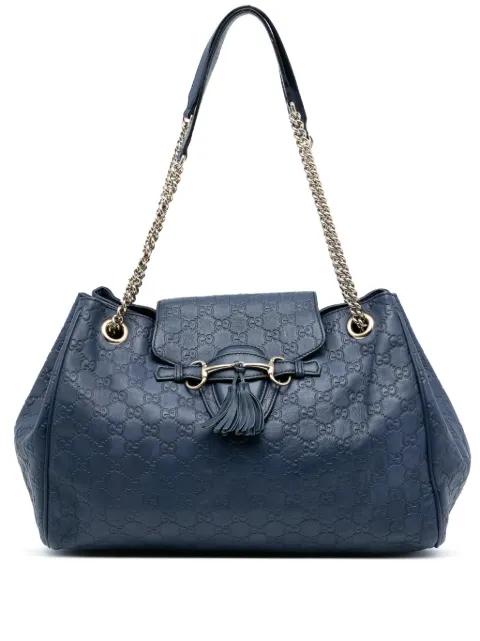 2016-2025 Large Guccissima Emily Chain shoulder bag by GUCCI 