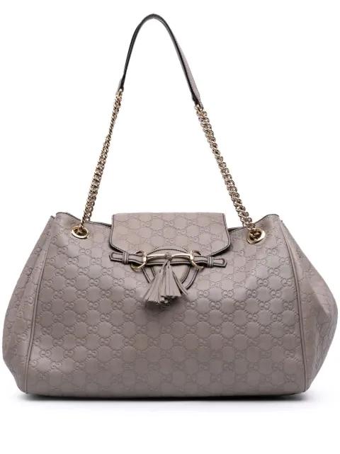 2016-2025 Large Guccissima Emily Chain shoulder bag by GUCCI 