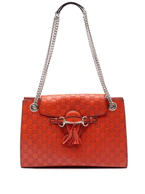 2016-2025 Large Guccissima Emily shoulder bag by GUCCI 