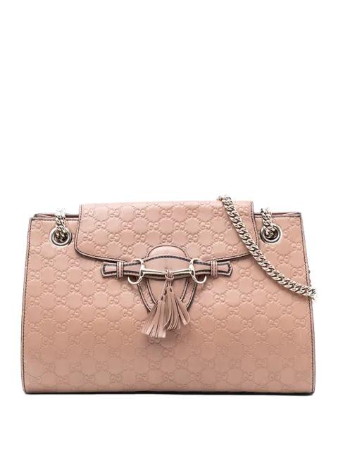 2016-2025 Large Guccissima Emily shoulder bag by GUCCI 