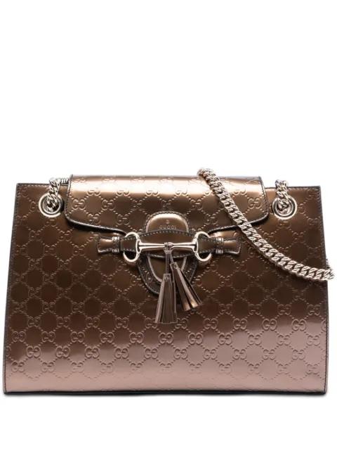 2016-2025 Large Guccissima Emily shoulder bag by GUCCI 