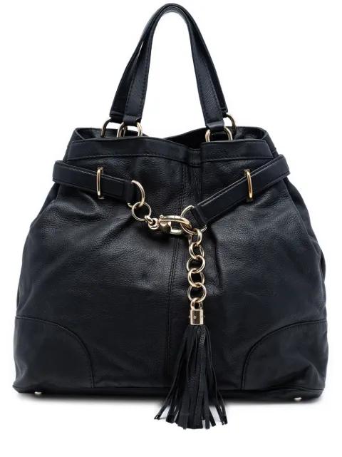 2016-2025 Large Leather Horsebit Sienna tote bag by GUCCI 