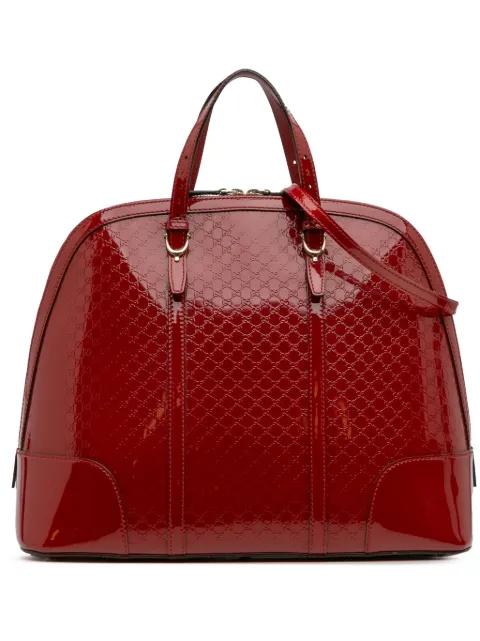 2016-2025 Large Microguccissima Patent Nice Dome Top Handle Bag satchel by GUCCI 