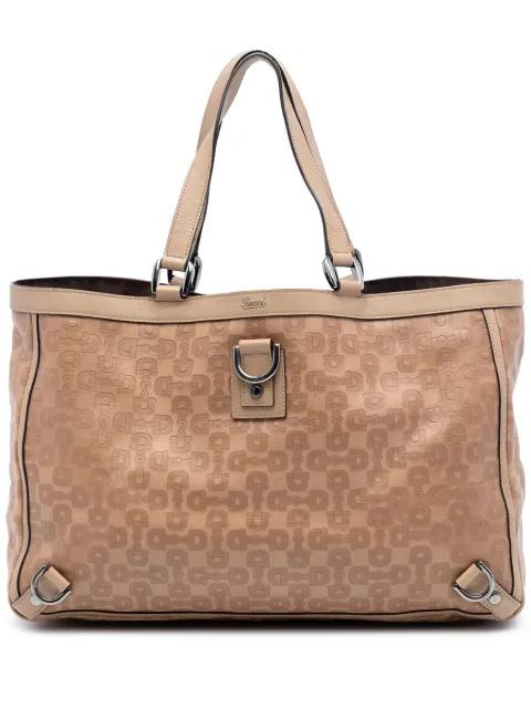 2016-2025 Leather Abbey D Ring Horsebit tote bag by GUCCI 