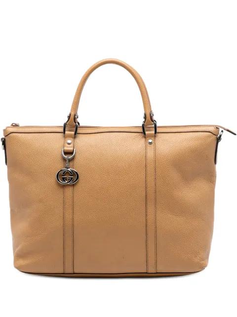 2016-2025 Leather GG Charm satchel by GUCCI 