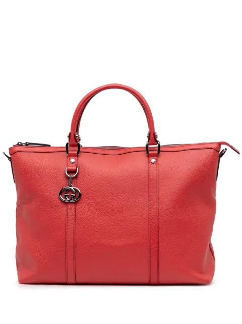 2016-2025 Leather GG Charm satchel by GUCCI 