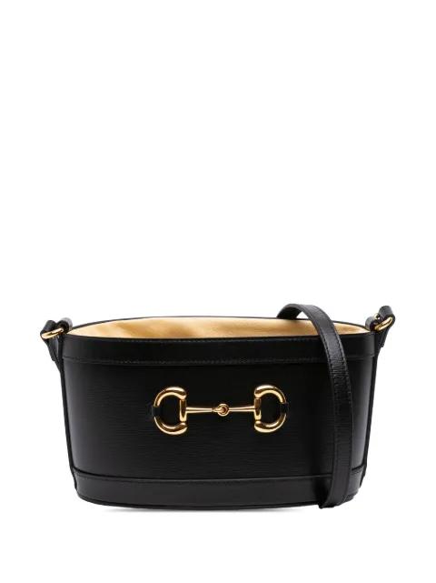 2016-2025 Leather Horsebit 1955 bucket bag by GUCCI 
