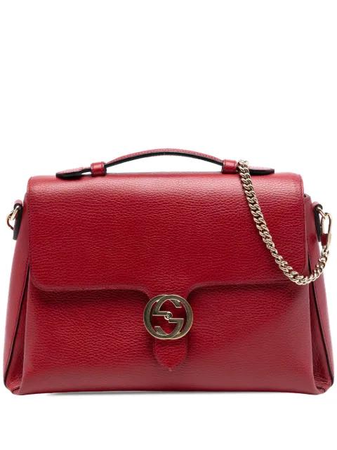 2016-2025 Medium Dollar Calf Interlocking G satchel by GUCCI 
