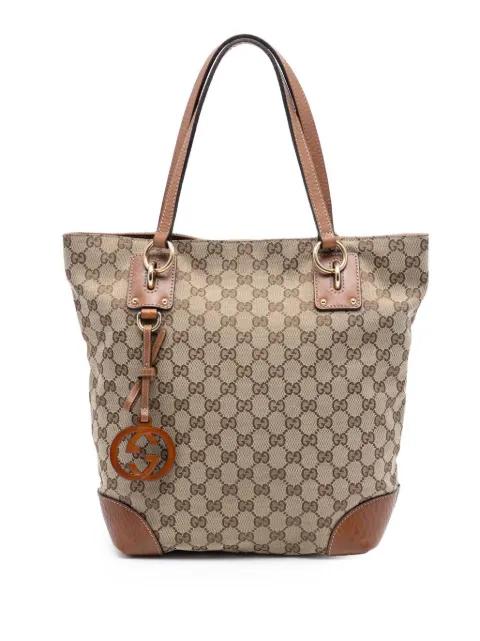 2016-2025 Medium GG Canvas GG Charm tote bag by GUCCI 