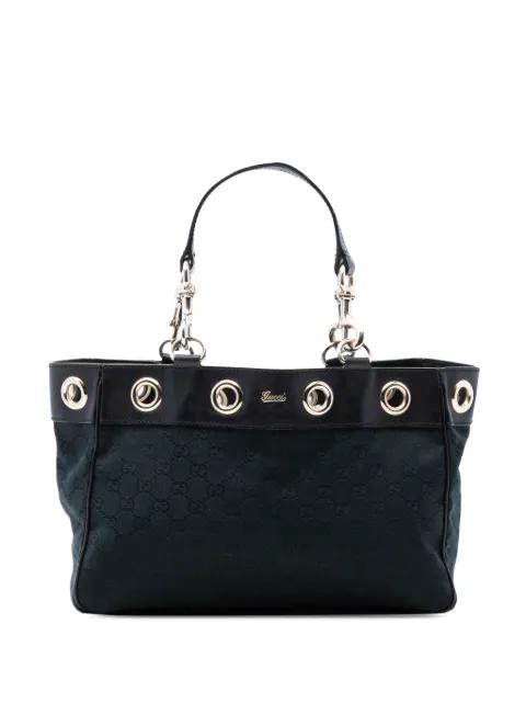 2016-2025 Medium GG Canvas Positano tote bag by GUCCI 