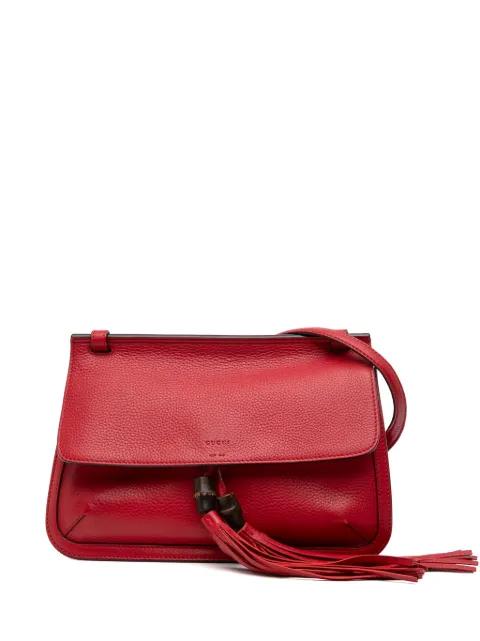 2016-2025 Medium Leather Bamboo Daily crossbody bag by GUCCI 