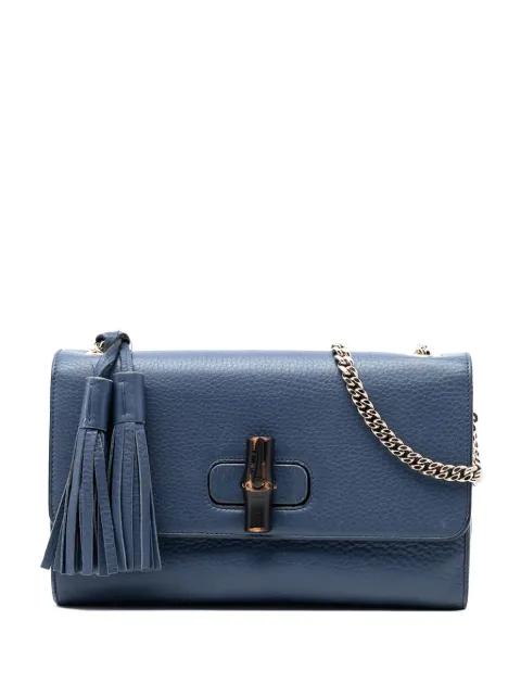 2016-2025 Medium Leather Miss Bamboo crossbody bag by GUCCI 