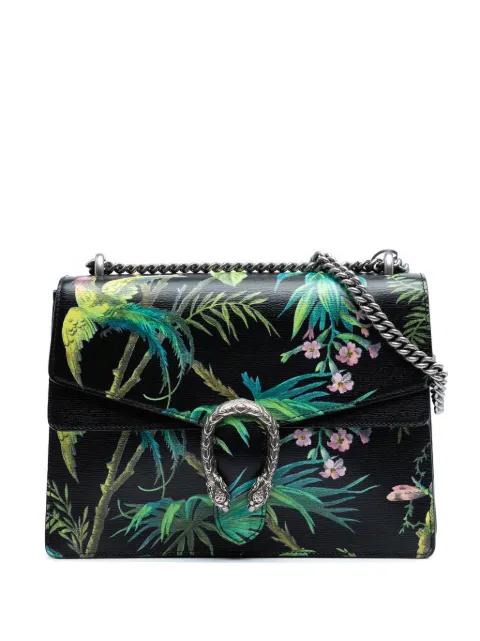 2016-2025 Medium Leather Tropical Print Dionysus shoulder bag by GUCCI 